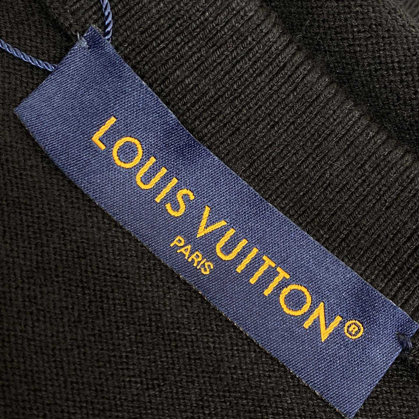 Louis Vuitton Monogram Embellished Wool Evening Crewneck   - FashionPlug