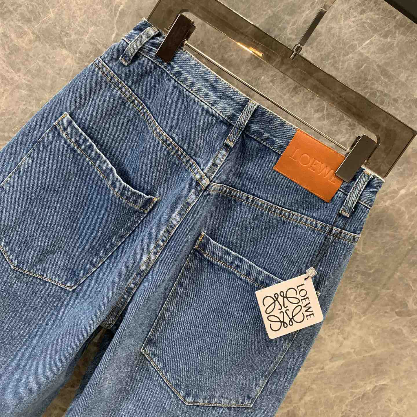 Loewe Denim Shorts - FashionPlug