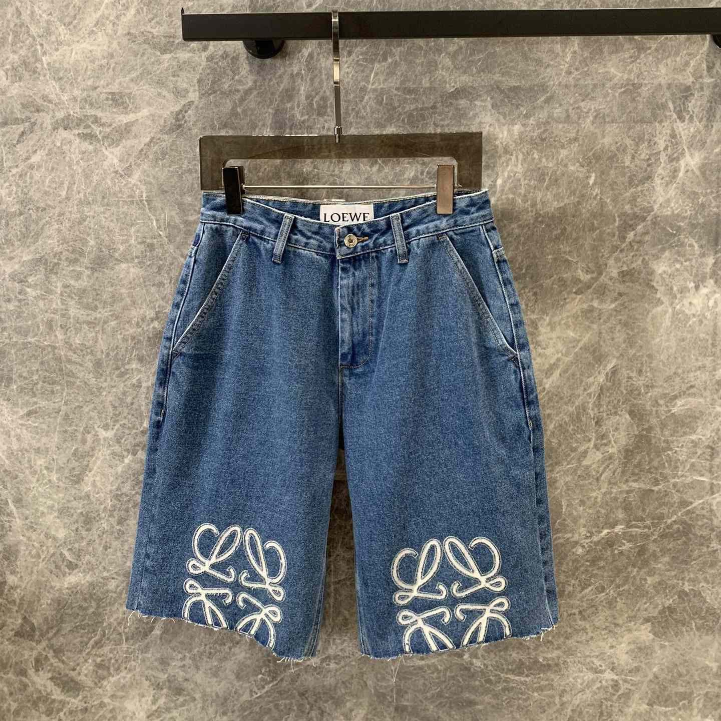 Loewe Denim Shorts - FashionPlug