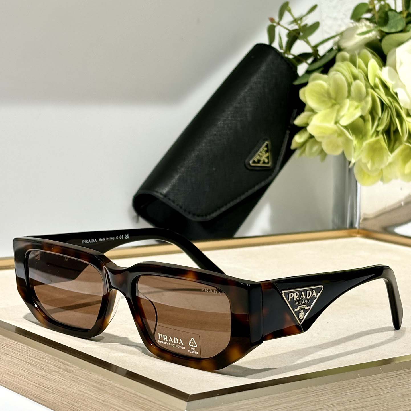 Prada SPR09Z Sunglasses   - FashionPlug