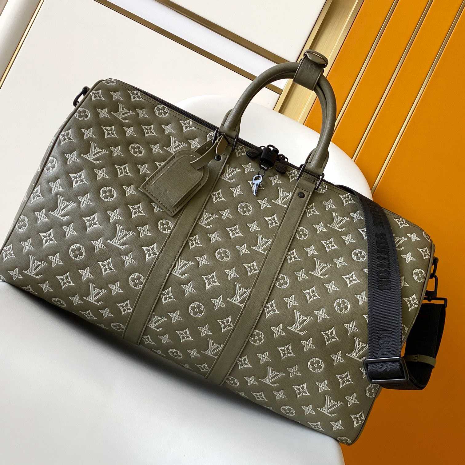 Louis Vuitton Keepall Bandoulière 50  M12504 - FashionPlug