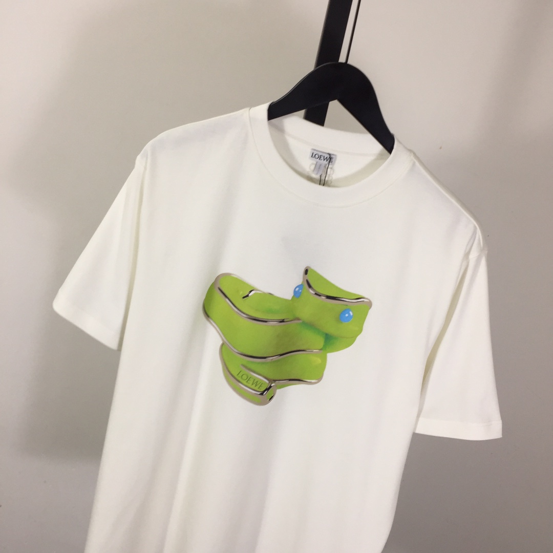 Loewe Relaxed Fit T-shirt In Cotton - FashionPlug