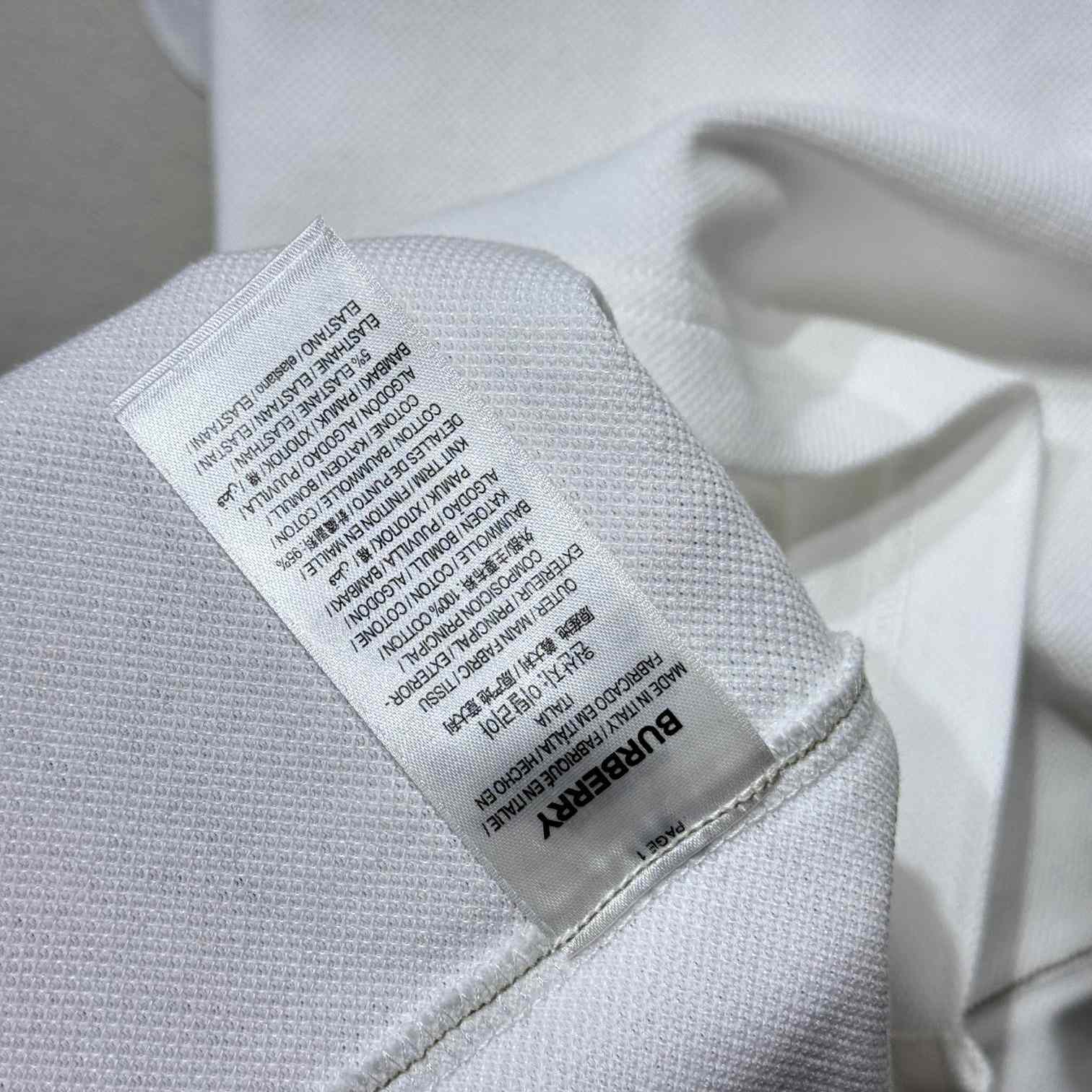 Burberry Cotton Polo Shirt - FashionPlug