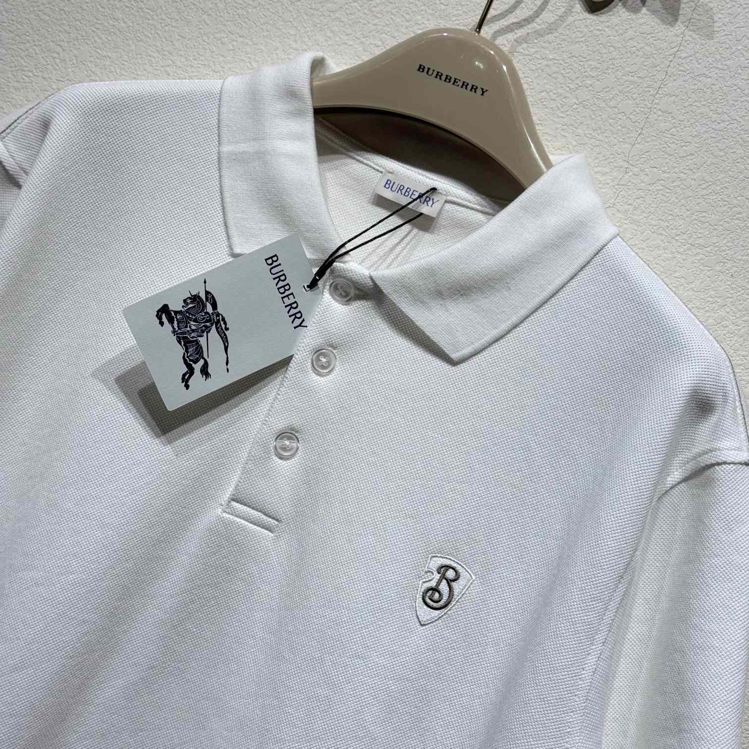 Burberry Cotton Polo Shirt - FashionPlug