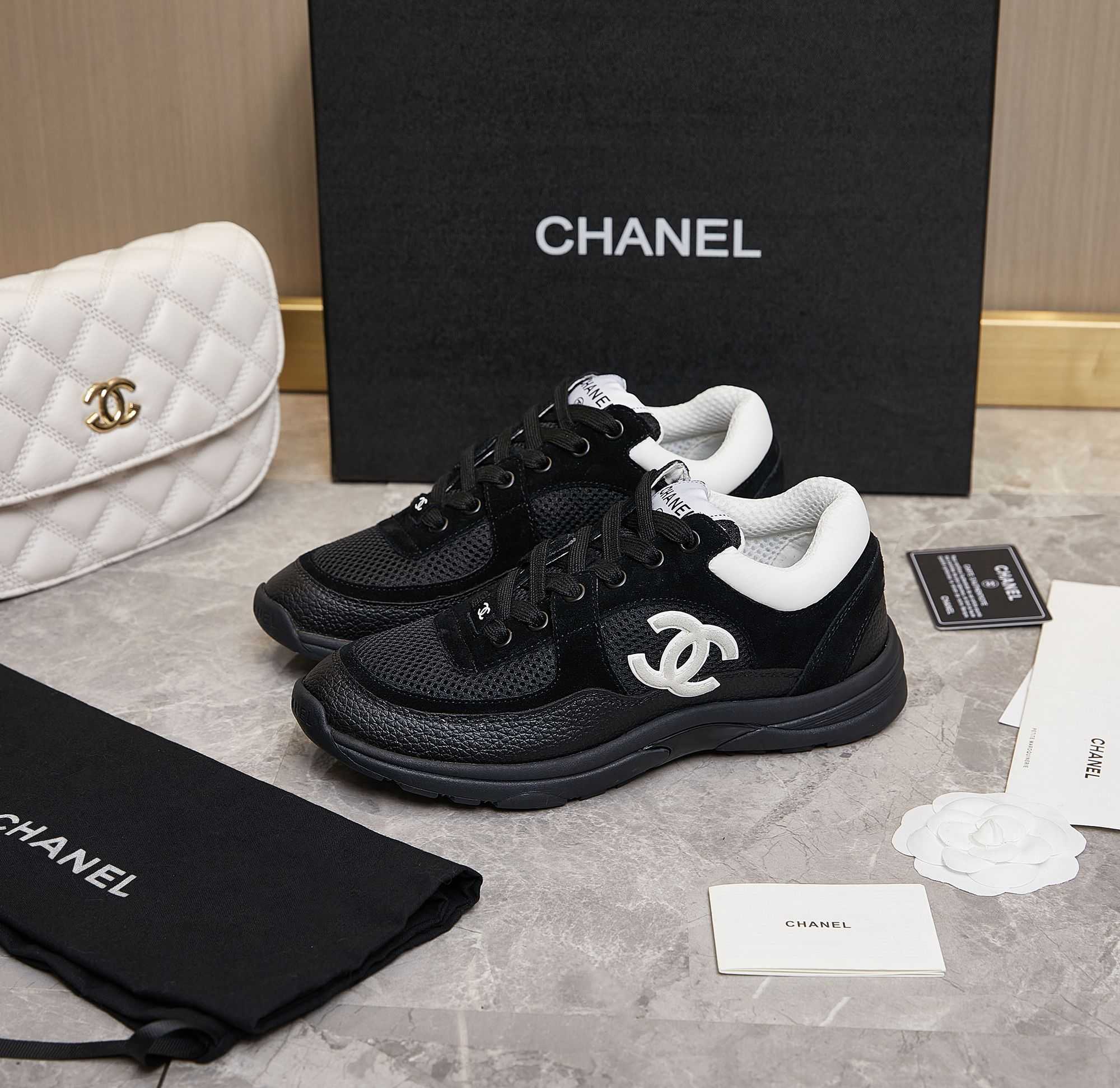 Chanel Sneakers - FashionPlug