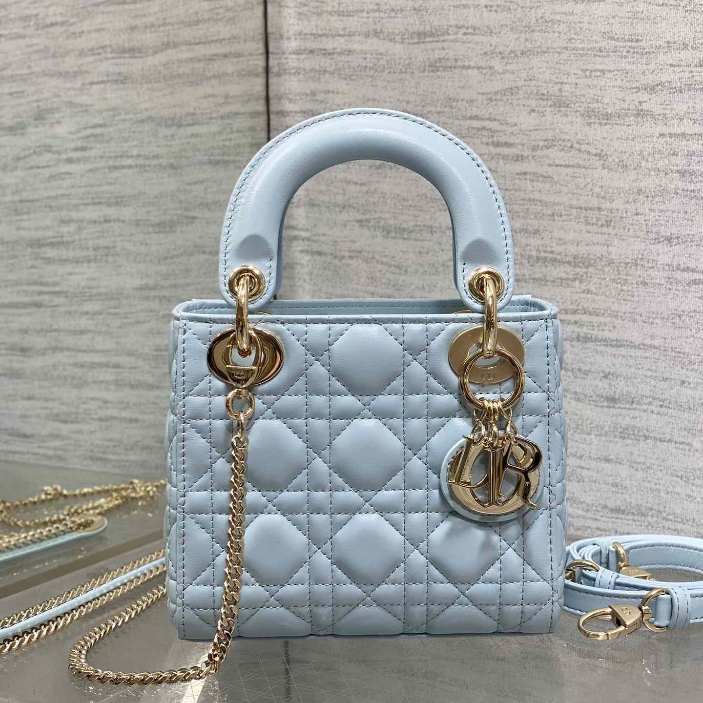 Dior Mini Lady Dior Bag     - FashionPlug