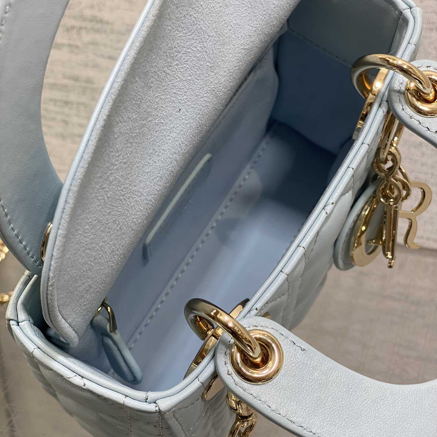 Dior Mini Lady Dior Bag     - FashionPlug