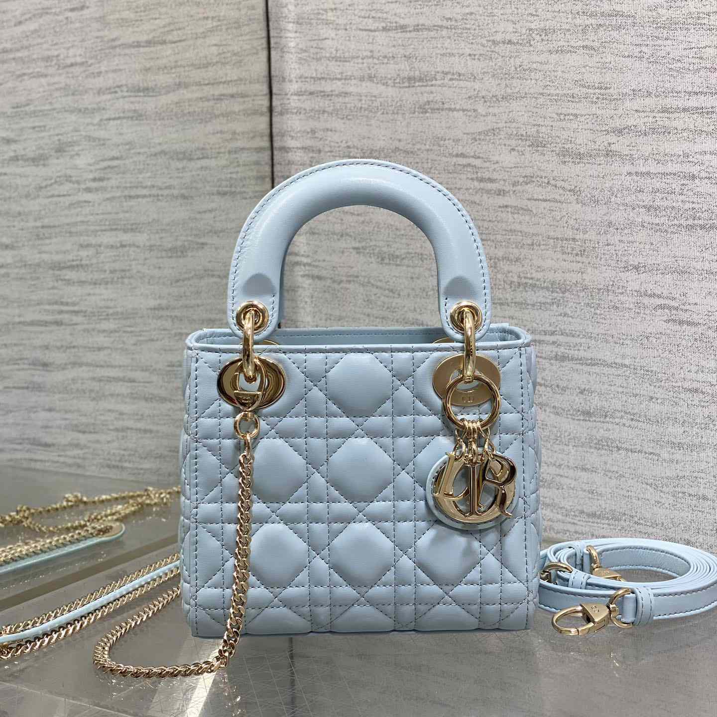 Dior Mini Lady Dior Bag     - FashionPlug