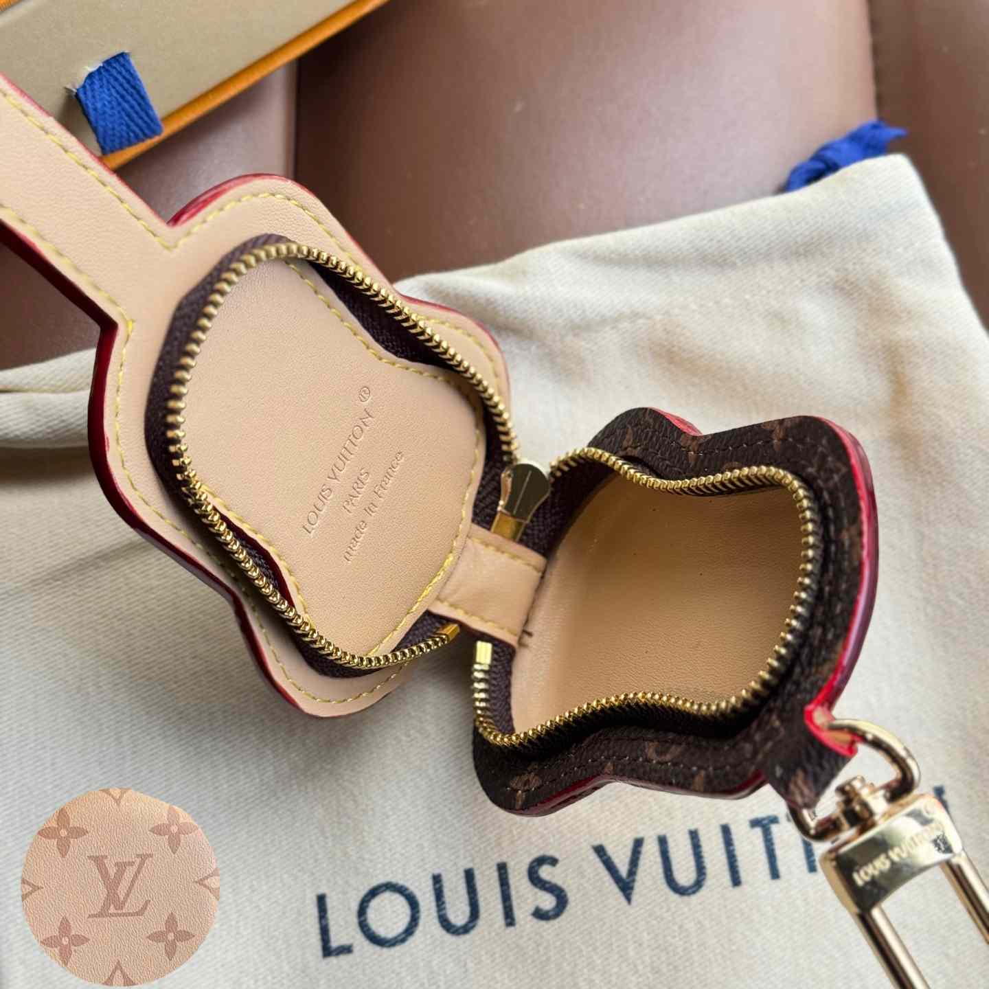 Louis Vuitton Guitar Pouch Bag Charm   M02032 - FashionPlug