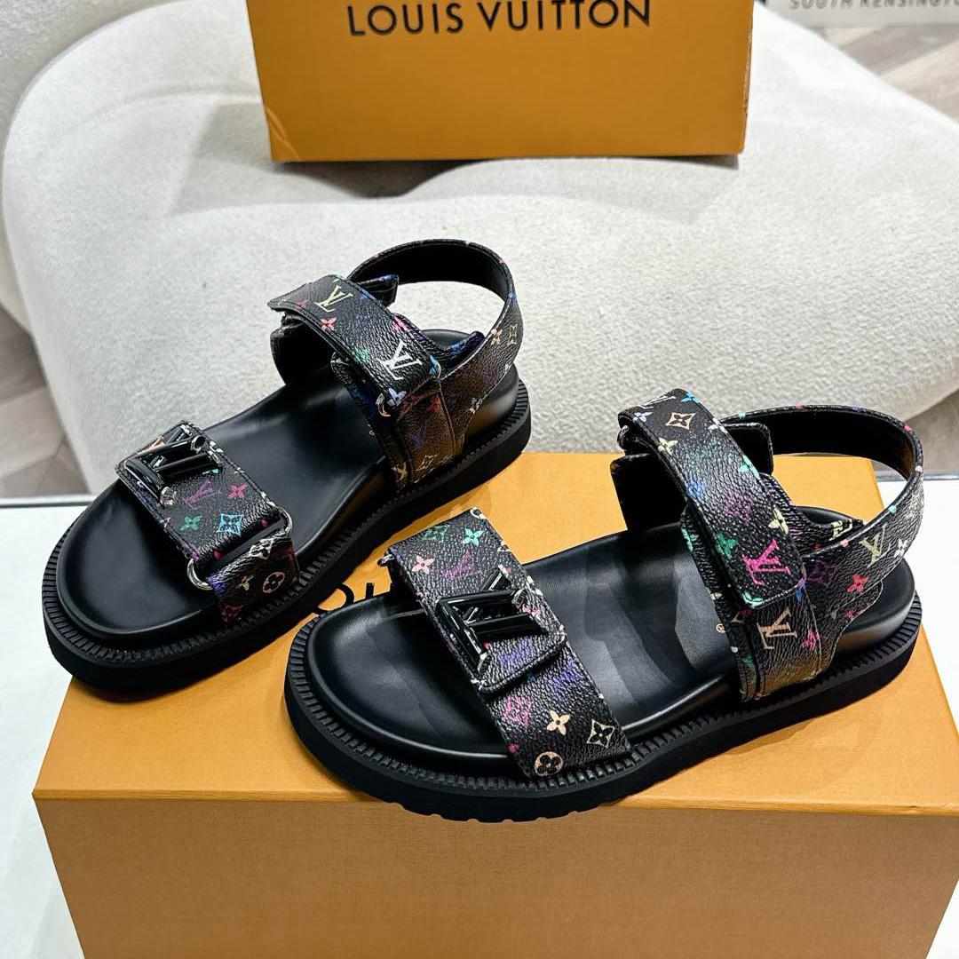 Louis Vuitton LV x TM LV Sunset Flat Comfort Sandal   1AGXFD - FashionPlug
