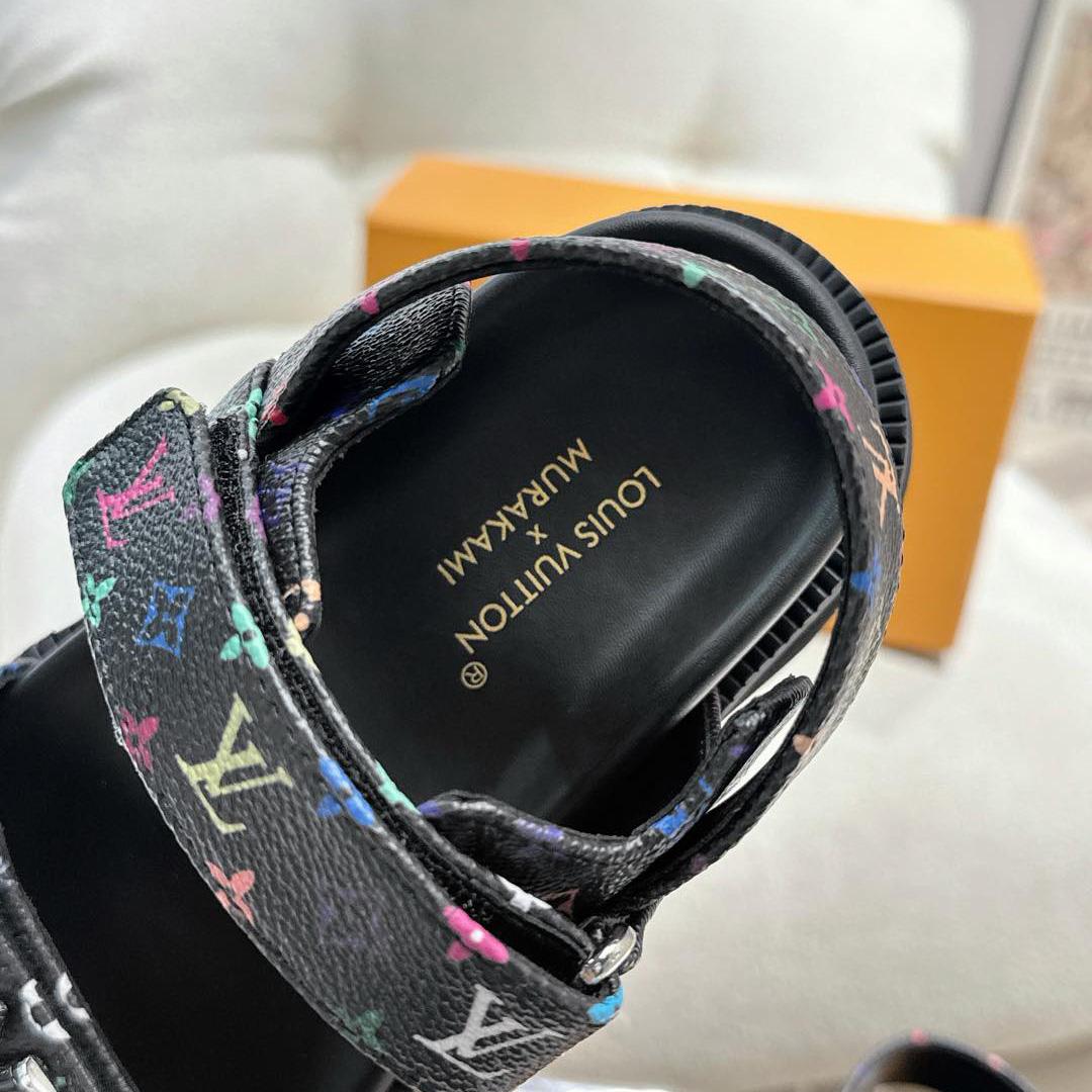 Louis Vuitton LV x TM LV Sunset Flat Comfort Sandal   1AGXFD - FashionPlug