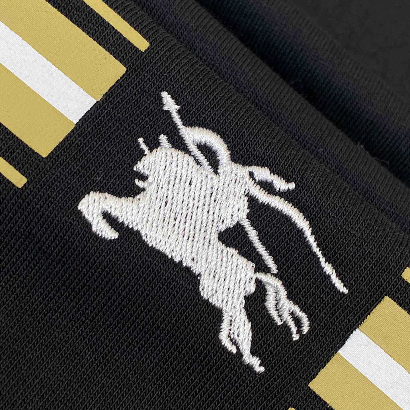 Burberry Striped Cotton T-shirt - FashionPlug
