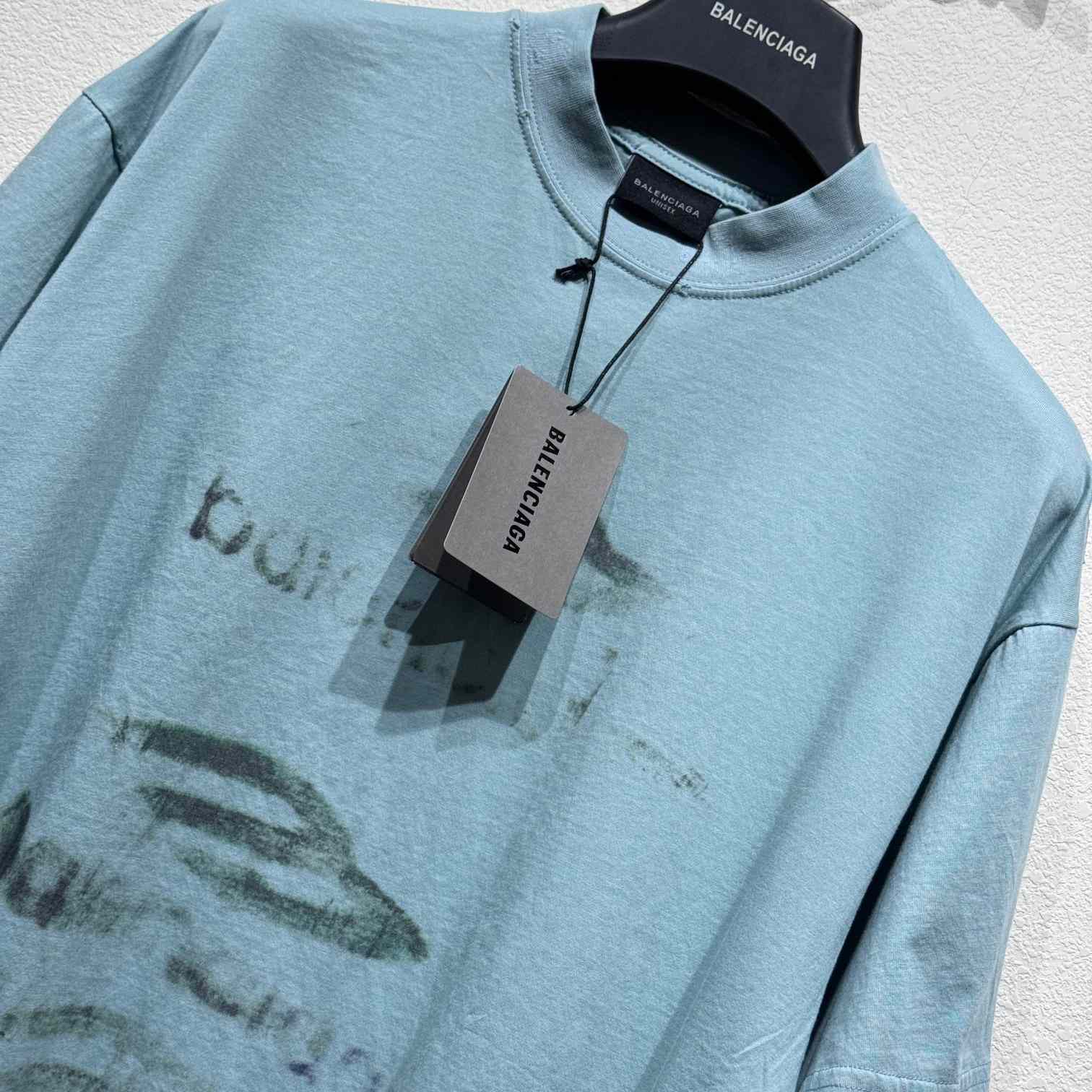 Balenciaga DIY Imprint T-Shirt  - FashionPlug
