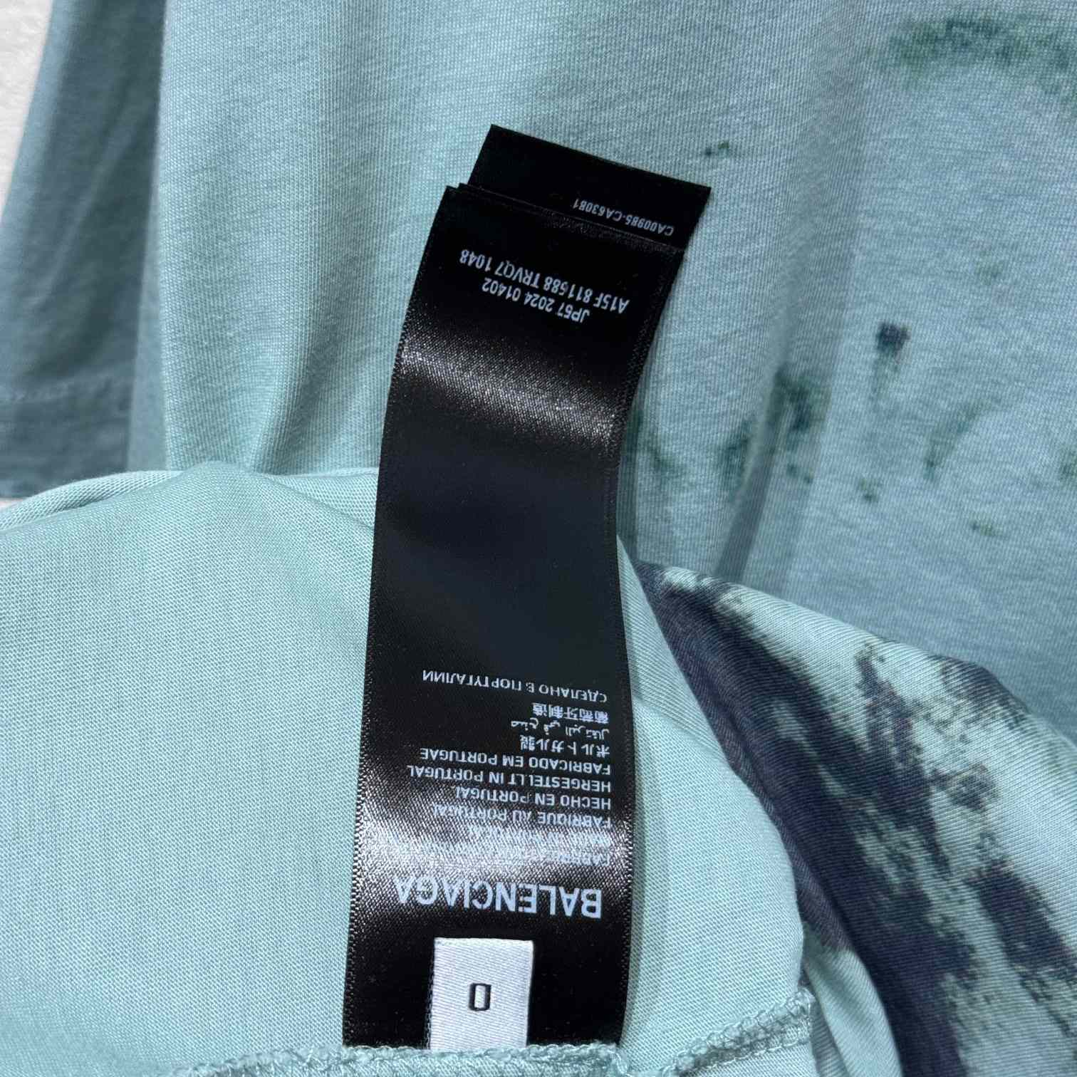 Balenciaga DIY Imprint T-Shirt  - FashionPlug