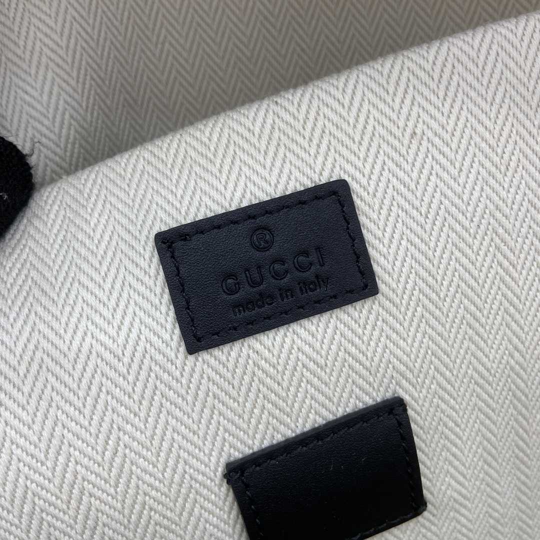 Gucci GG Emblem Medium Backpack  - FashionPlug