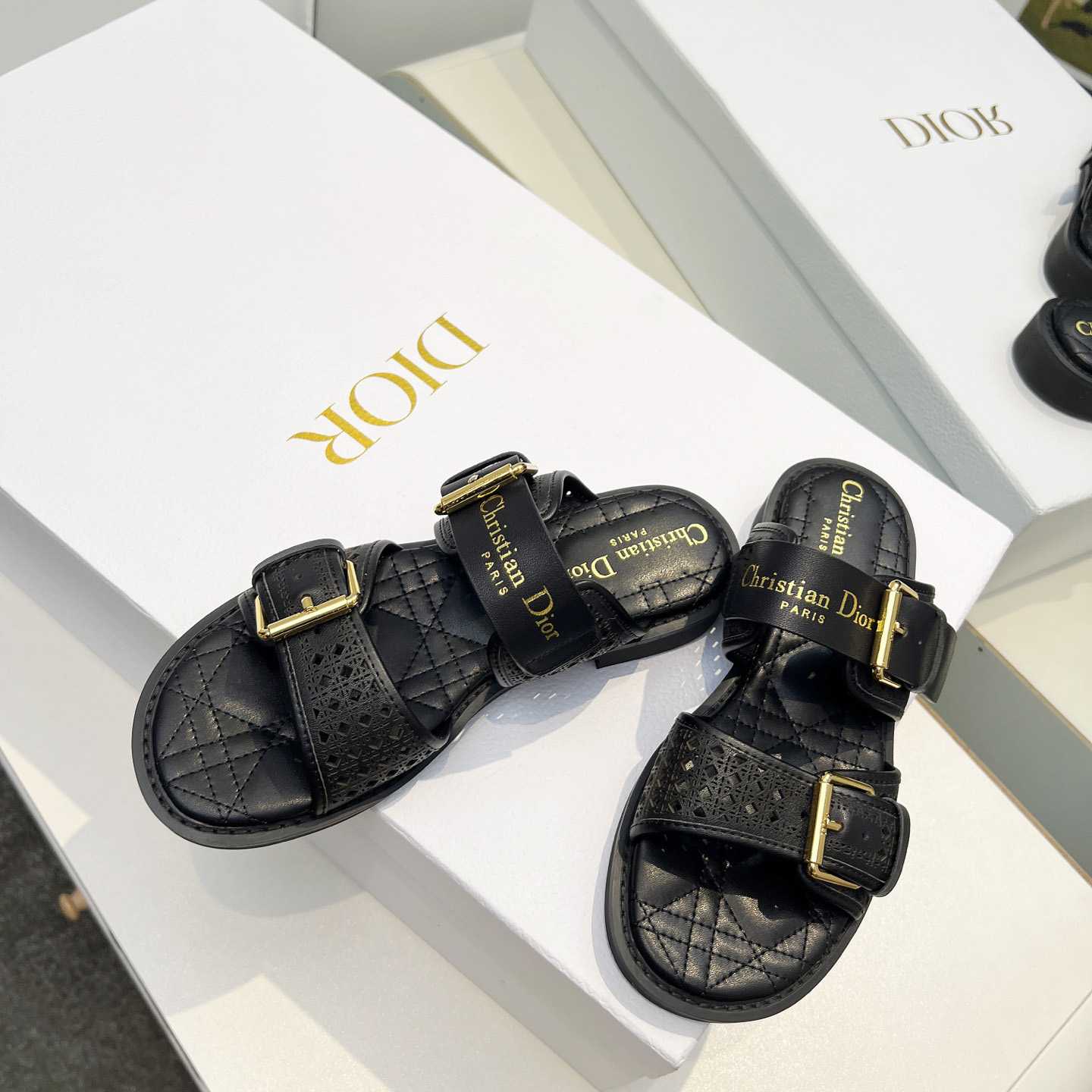 Dior D-Avenue Slide  - FashionPlug