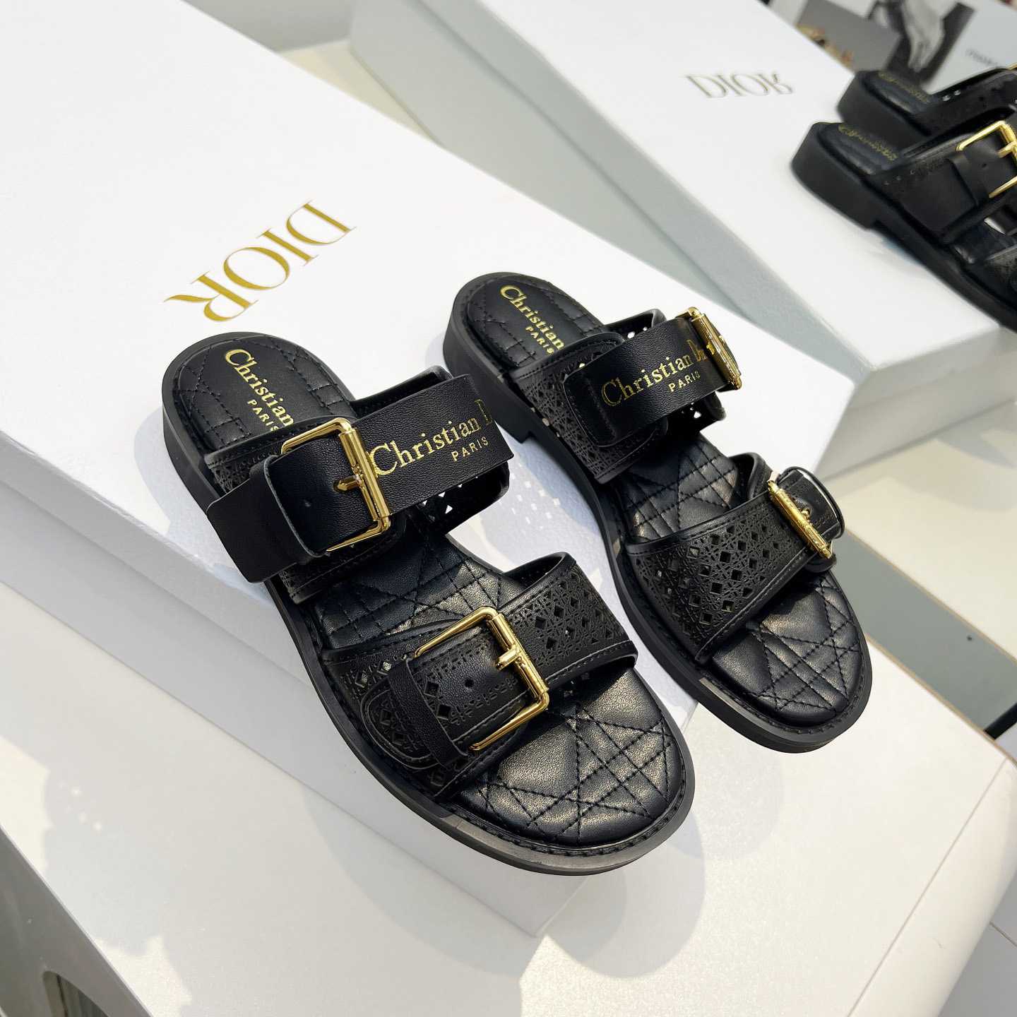 Dior D-Avenue Slide  - FashionPlug
