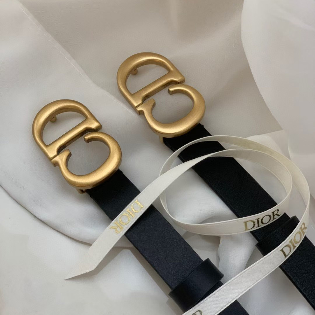 Dior Leather Belt - FashionPlug