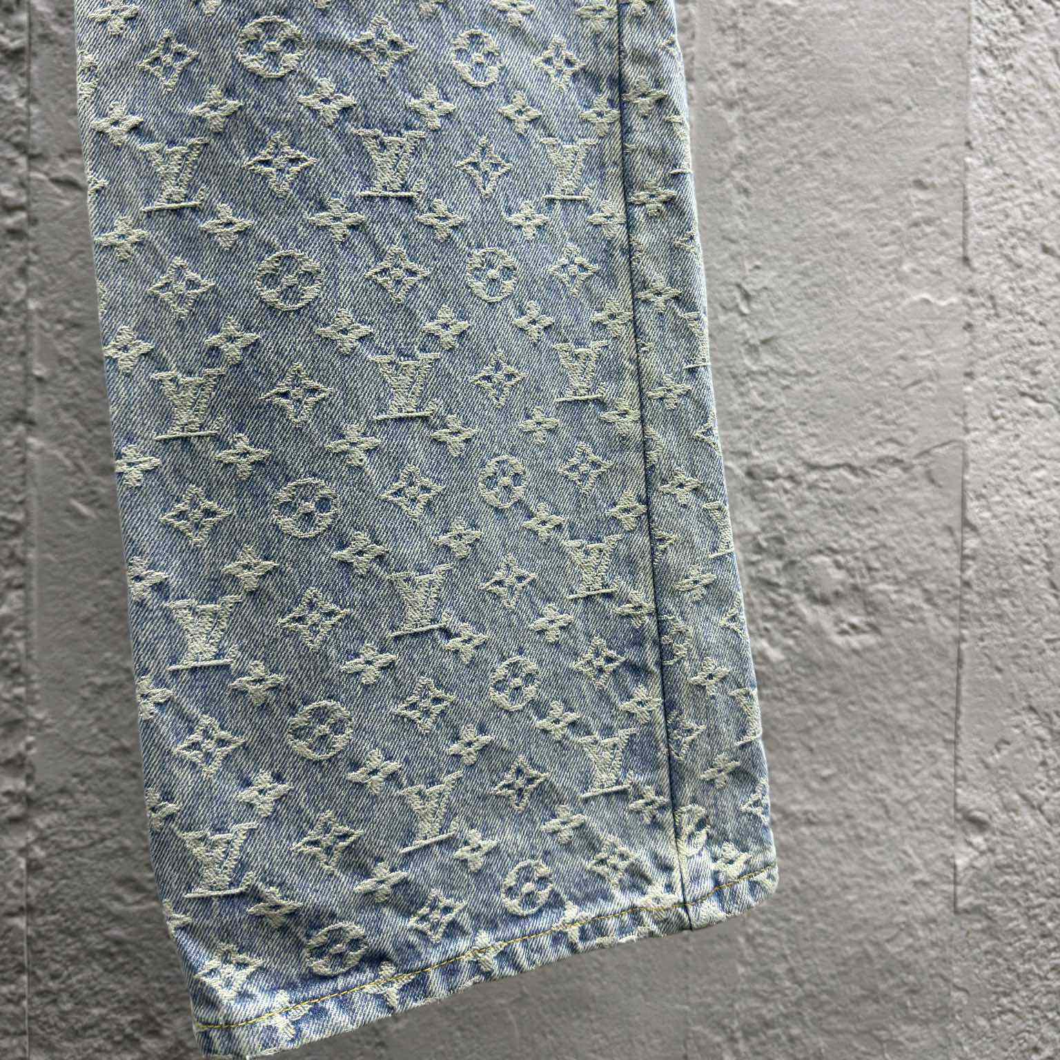 Louis Vuitton Baggy Denim Pants - FashionPlug