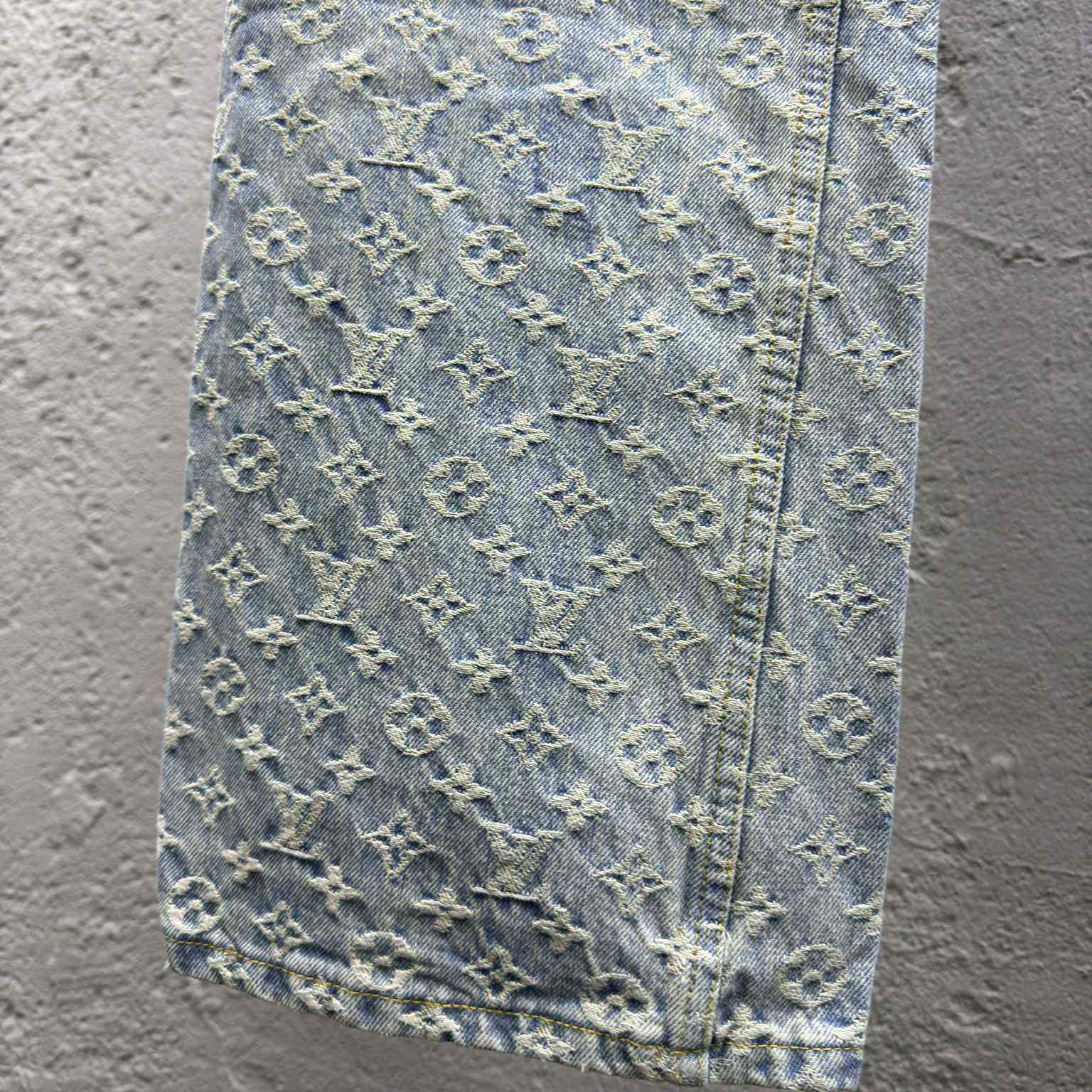 Louis Vuitton Baggy Denim Pants - FashionPlug
