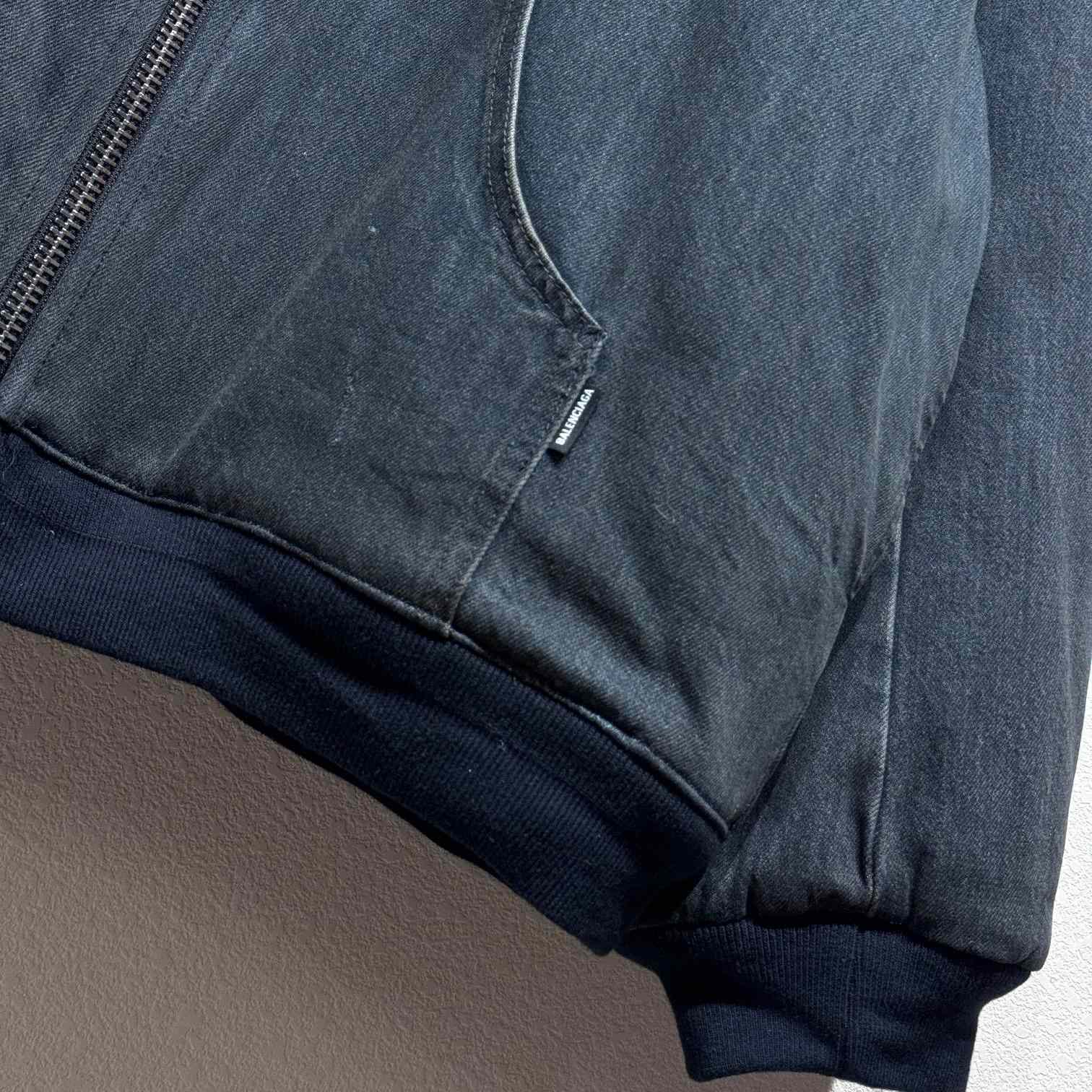 Balenciaga Cotton Bomber Jacket - FashionPlug
