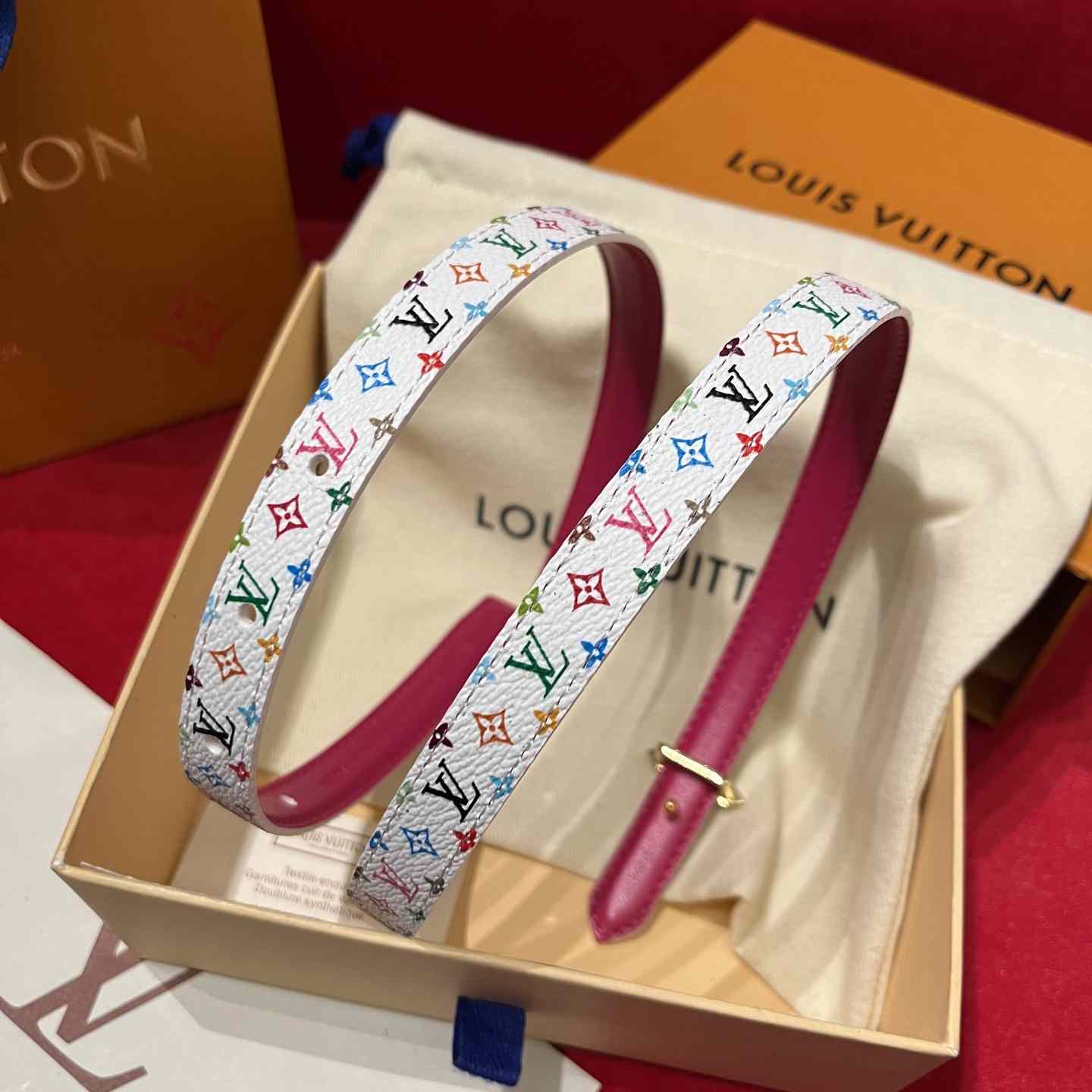 Louis Vuitton LV x TM LV D-Ring 15mm Belt    - FashionPlug