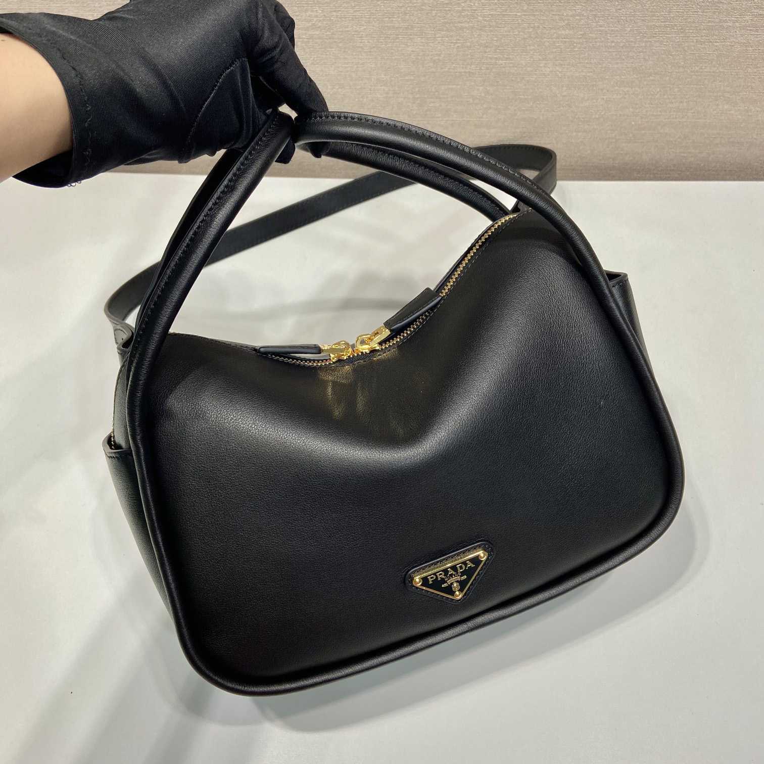 Prada Darling Leather Handbag - FashionPlug