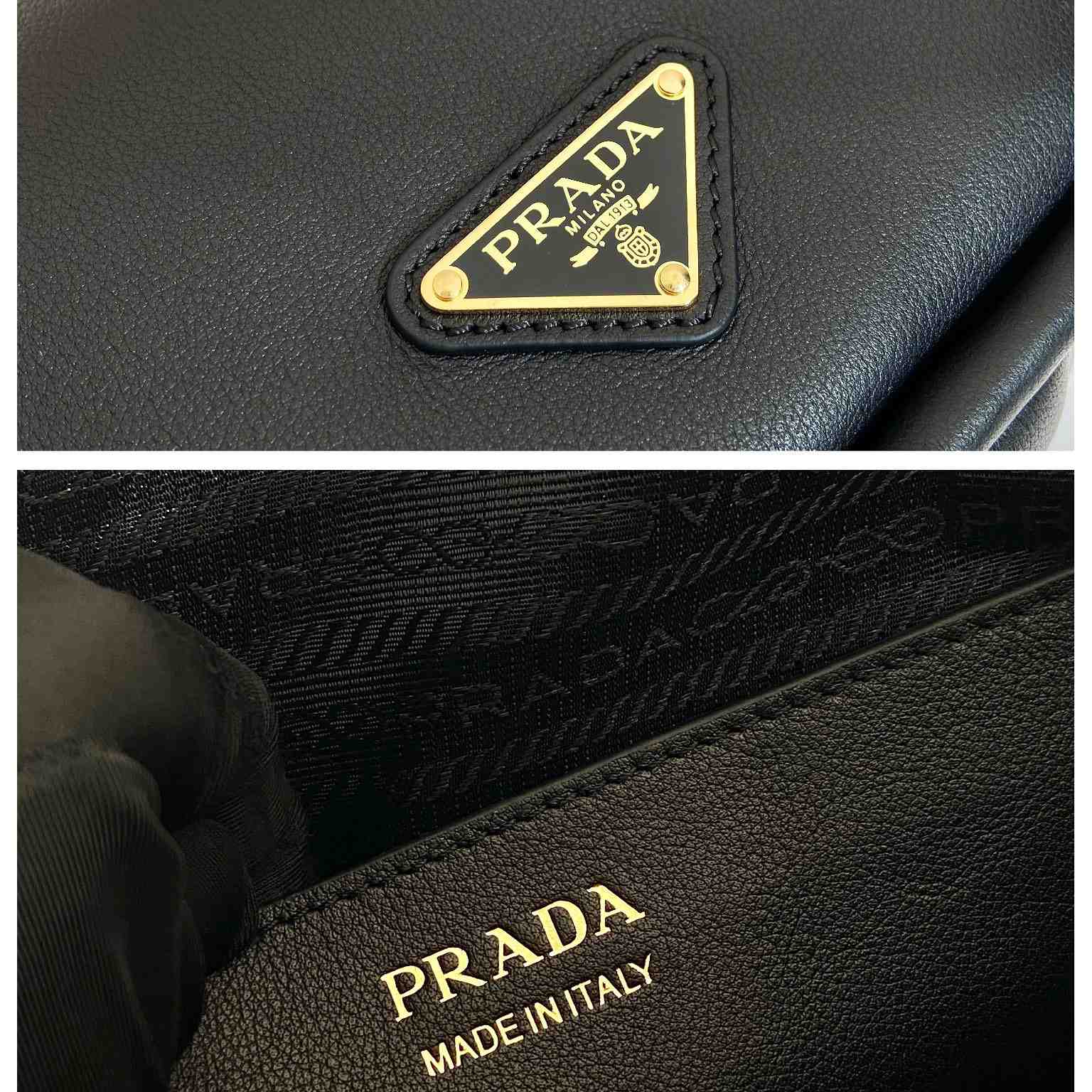 Prada Darling Leather Handbag - FashionPlug