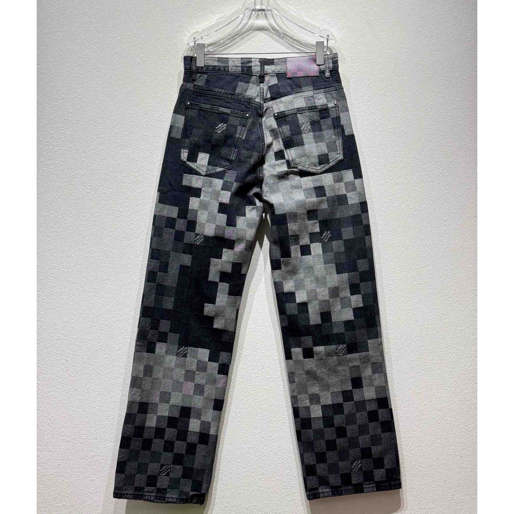 Louis Vuitton Damoflage Skate Denim  1AHEBQ - FashionPlug