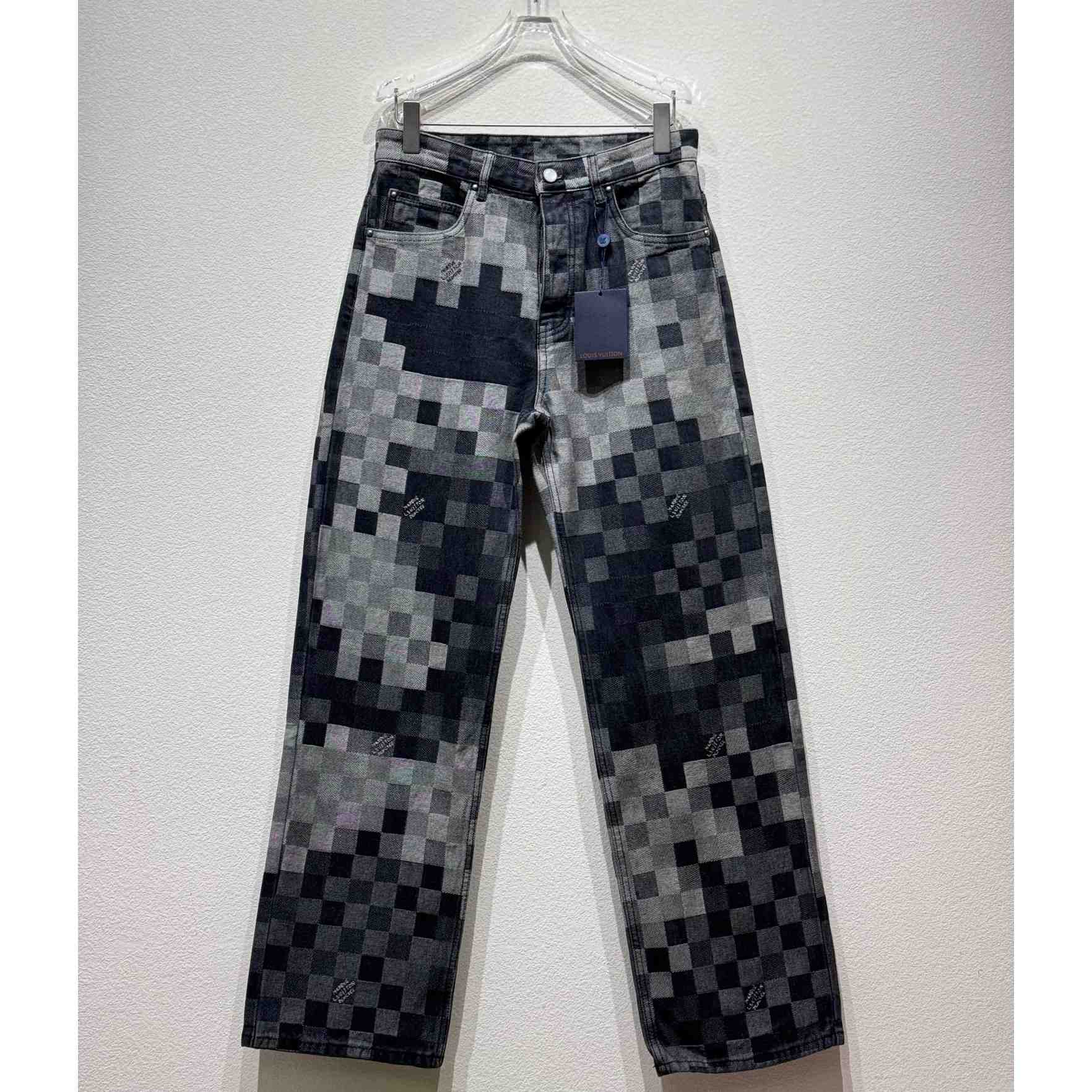 Louis Vuitton Damoflage Skate Denim  1AHEBQ - FashionPlug