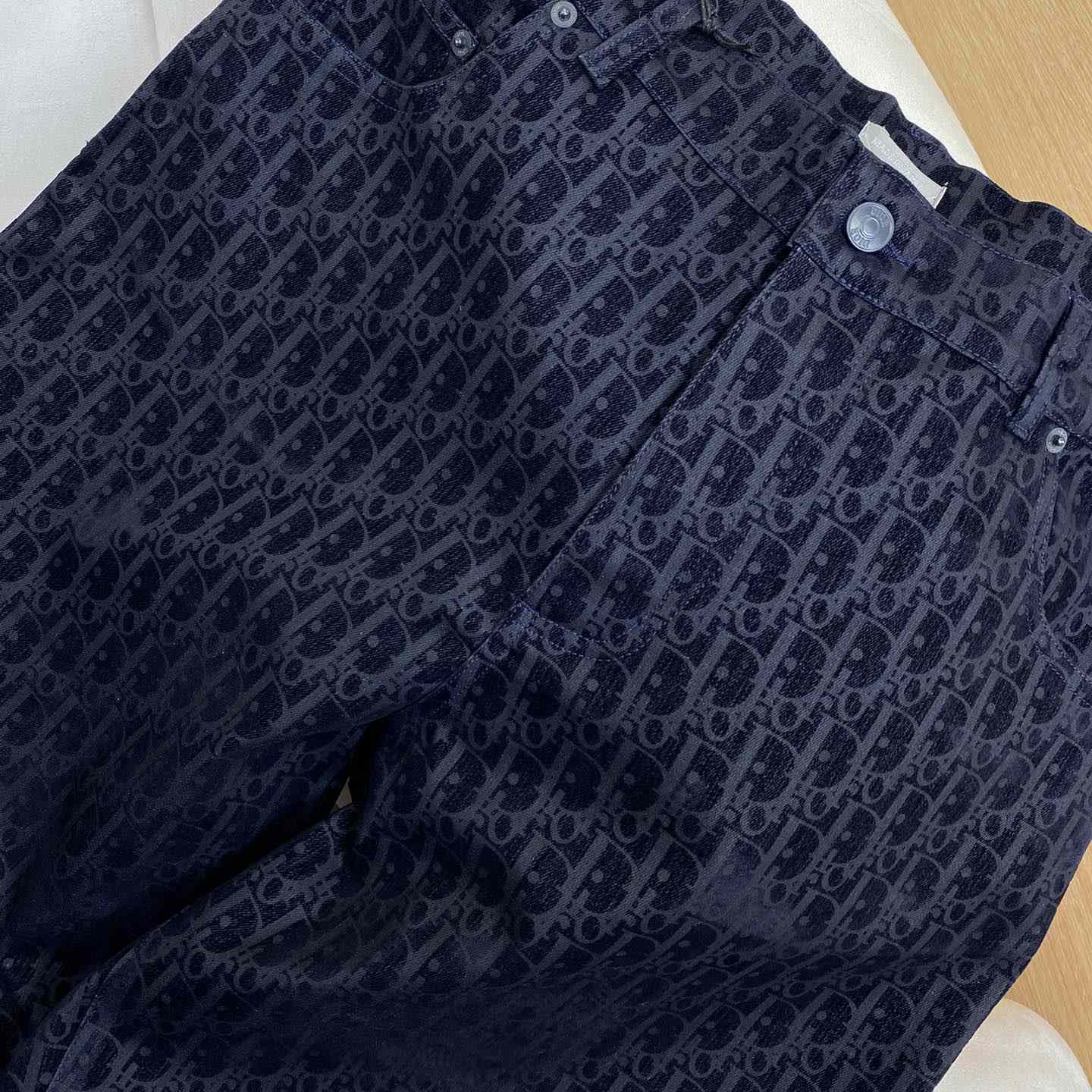 DIOR AND KAWS Dior Oblique Heritage Jeans  - FashionPlug