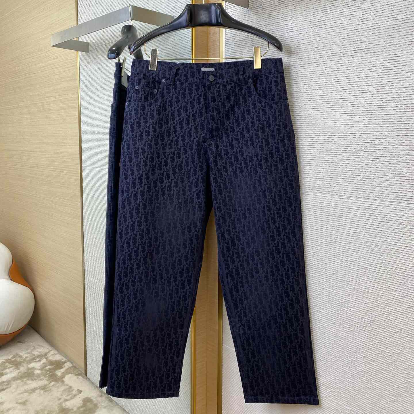 DIOR AND KAWS Dior Oblique Heritage Jeans  - FashionPlug