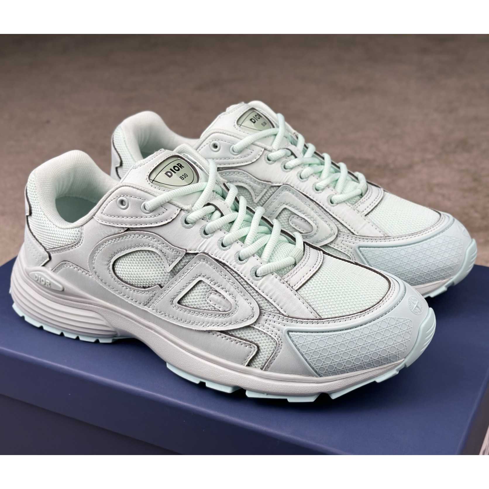 Stone Island x Dior B30 Sneaker  - FashionPlug