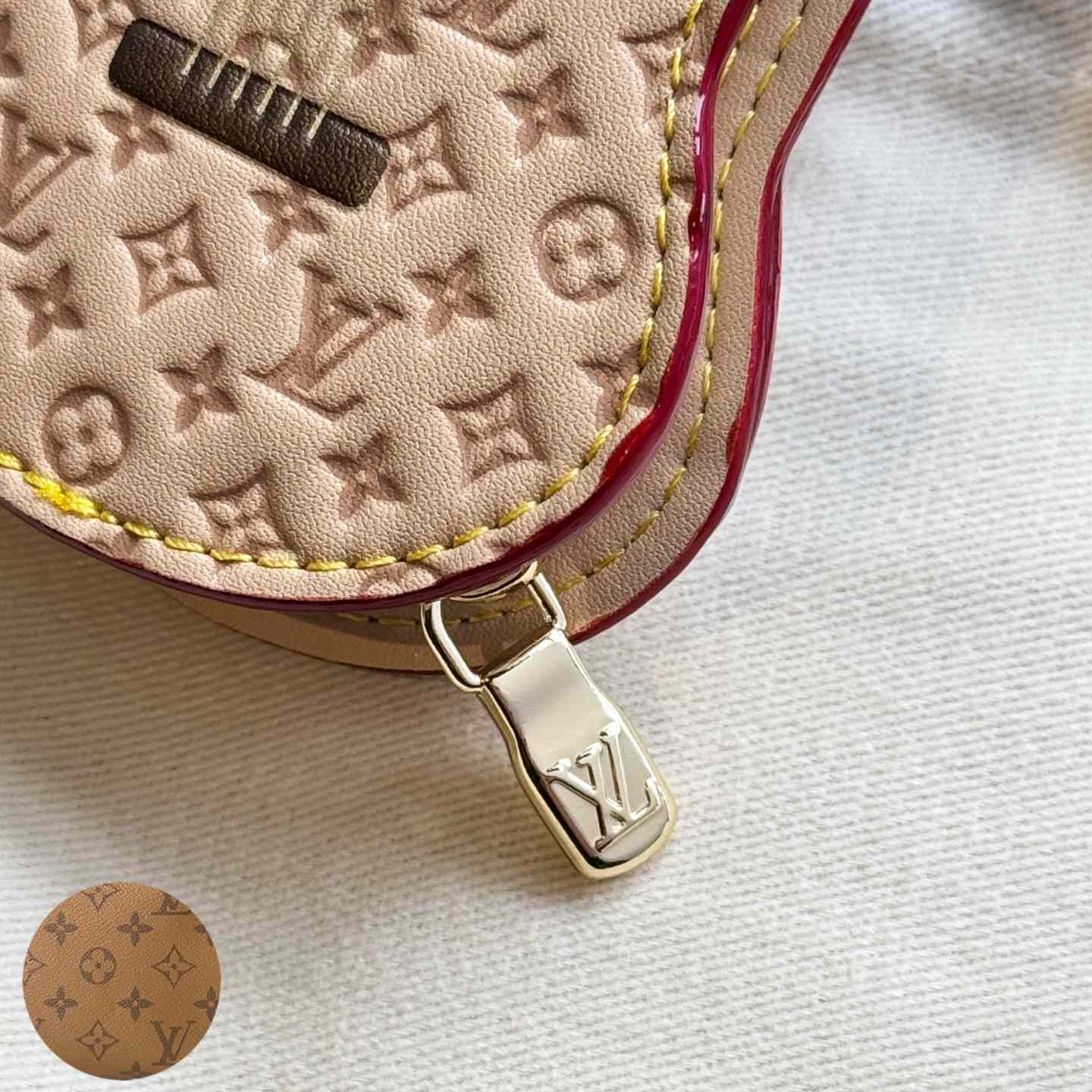 Louis Vuitton Guitar Pouch Bag Charm   M02032 - FashionPlug