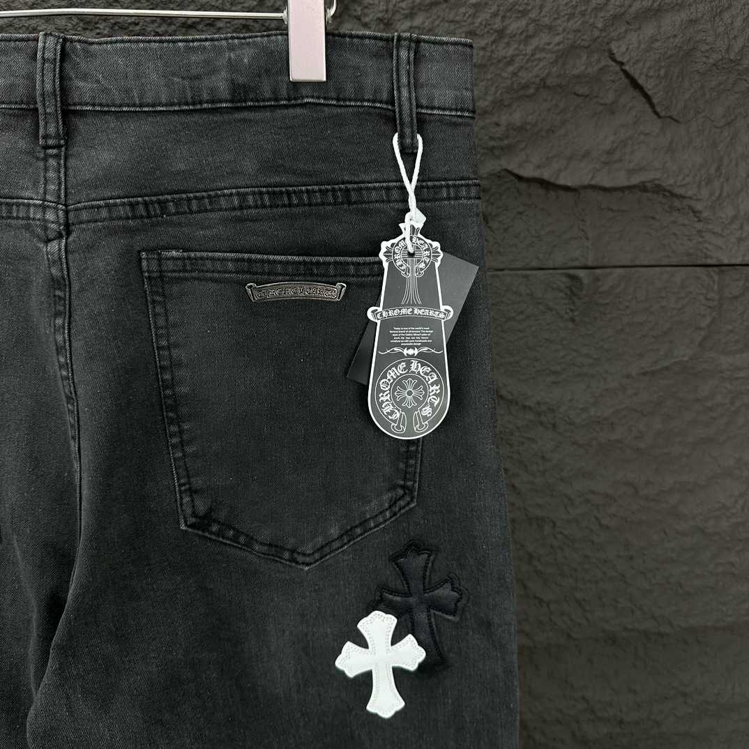 Chrome Hearts Straight Leg Jeans - FashionPlug