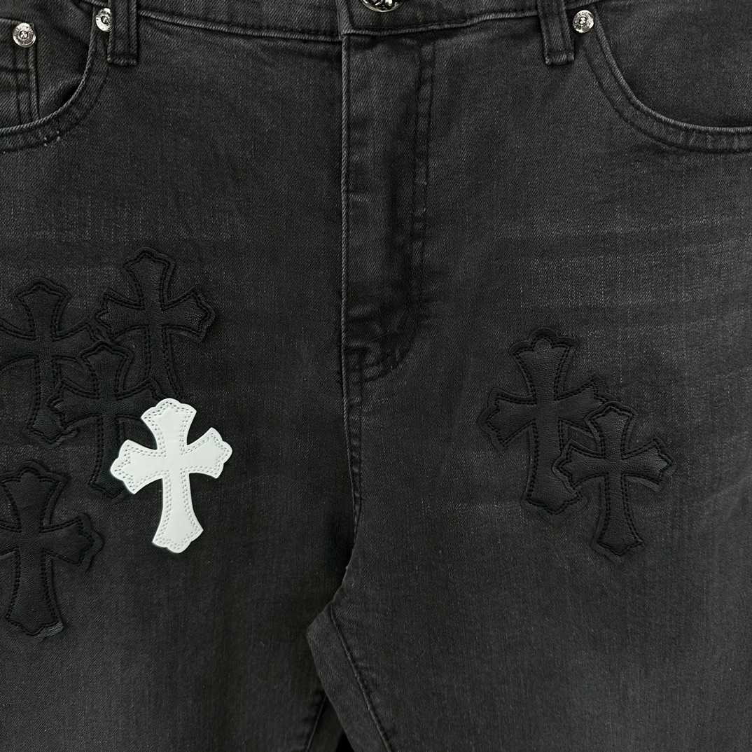 Chrome Hearts Straight Leg Jeans - FashionPlug