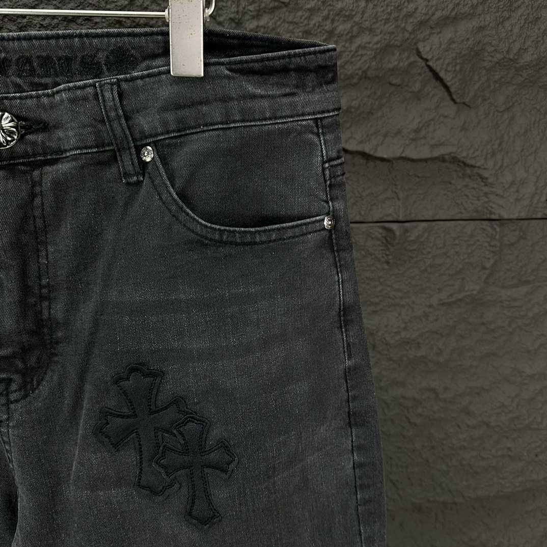 Chrome Hearts Straight Leg Jeans - FashionPlug