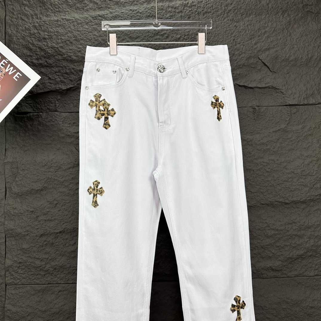 Chrome Hearts Straight Leg Jeans - FashionPlug