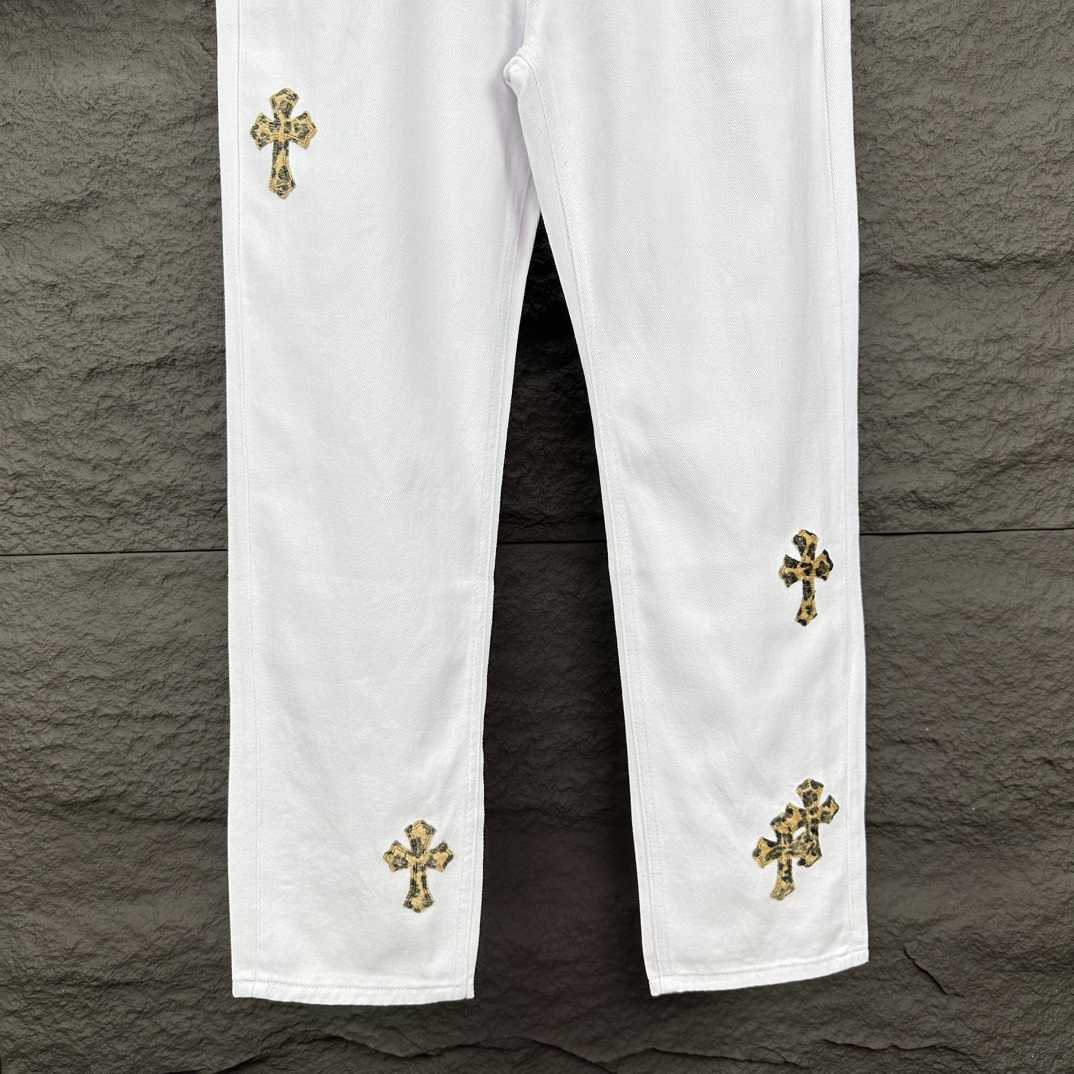 Chrome Hearts Straight Leg Jeans - FashionPlug