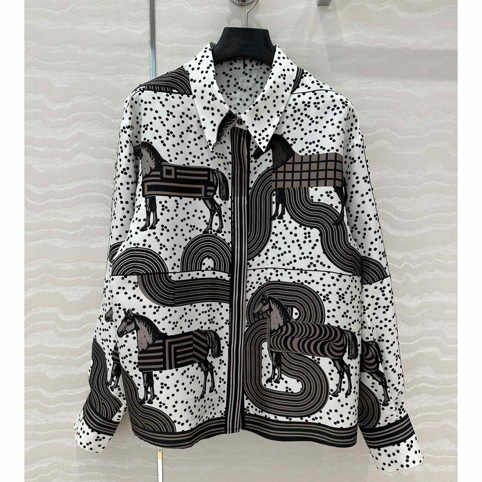 Hermes "Garde-Robe Pop" Shirt - FashionPlug