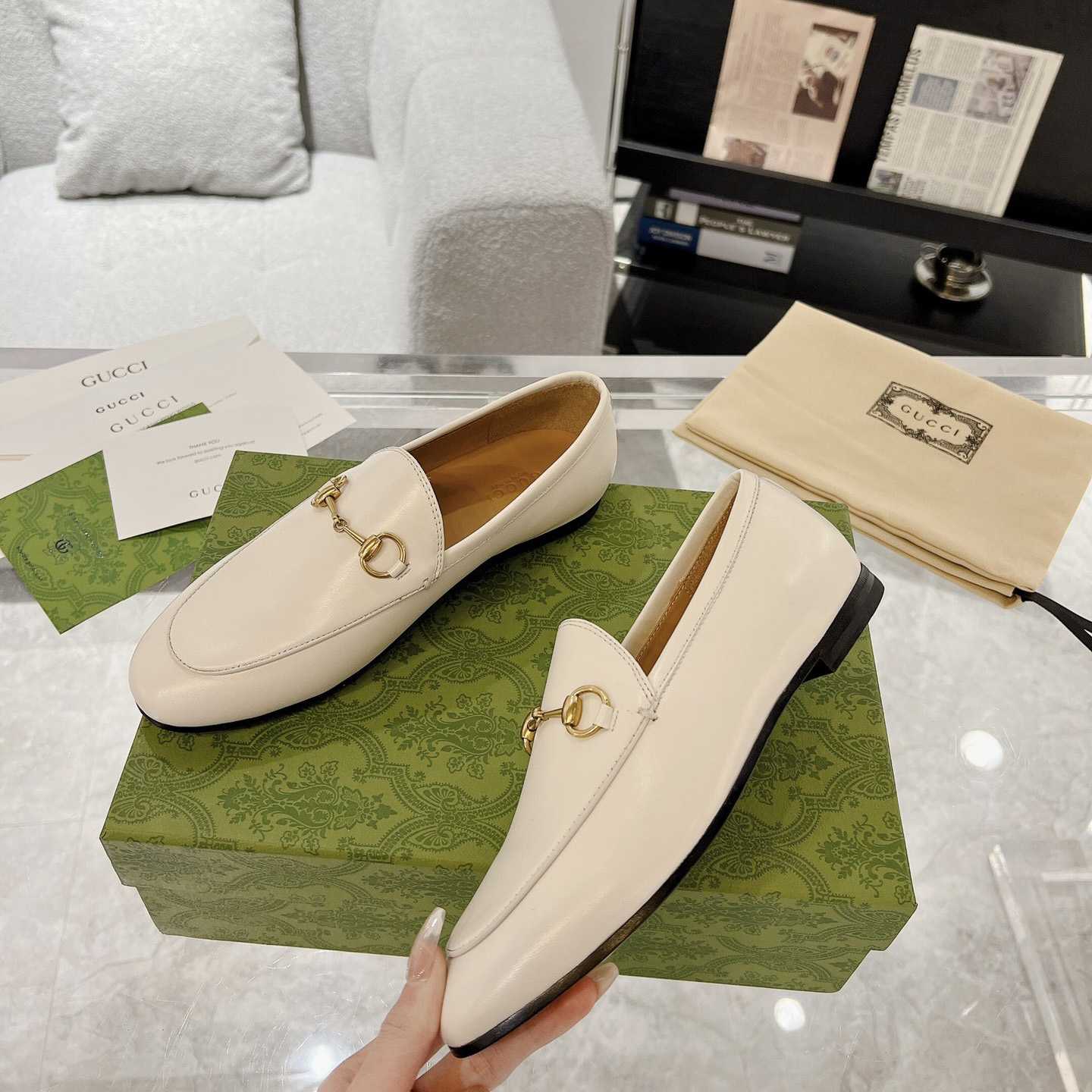 Gucci Women's Horsebit Loafer - FashionPlug