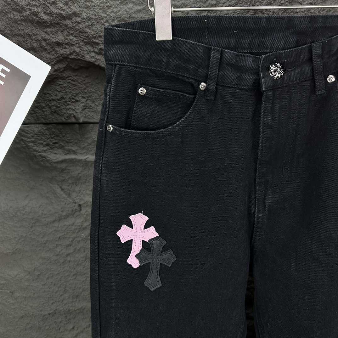 Chrome Hearts Straight Leg Jeans - FashionPlug