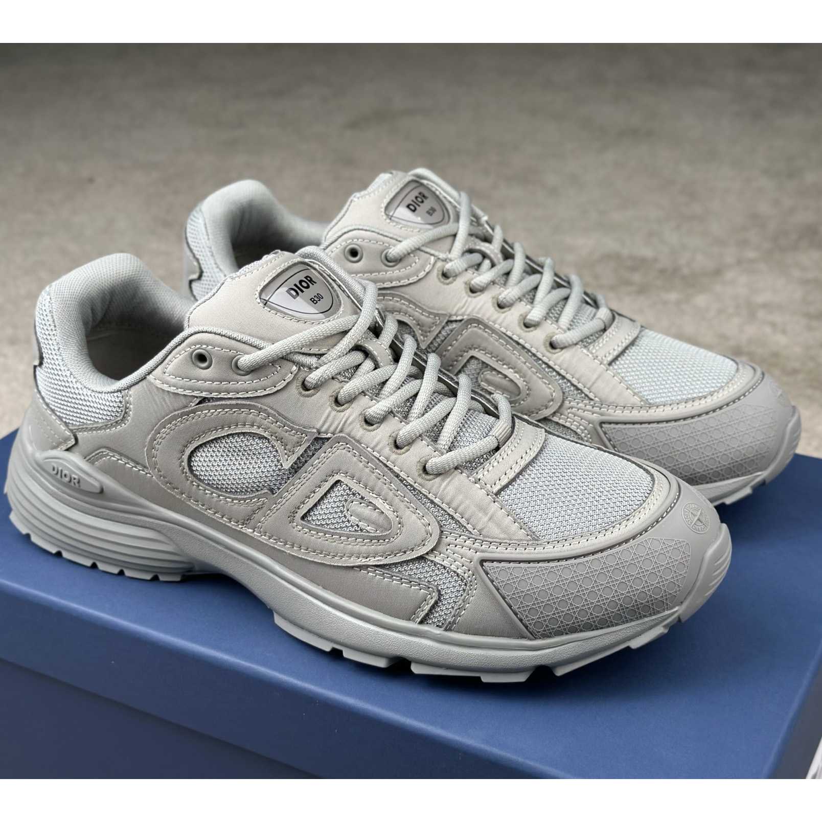 Stone Island x Dior B30 Sneaker  - FashionPlug