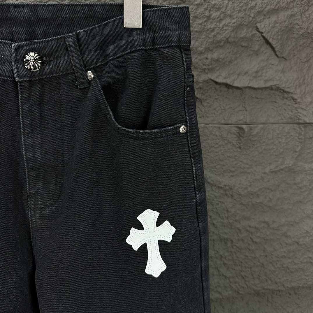 Chrome Hearts Straight Leg Jeans - FashionPlug