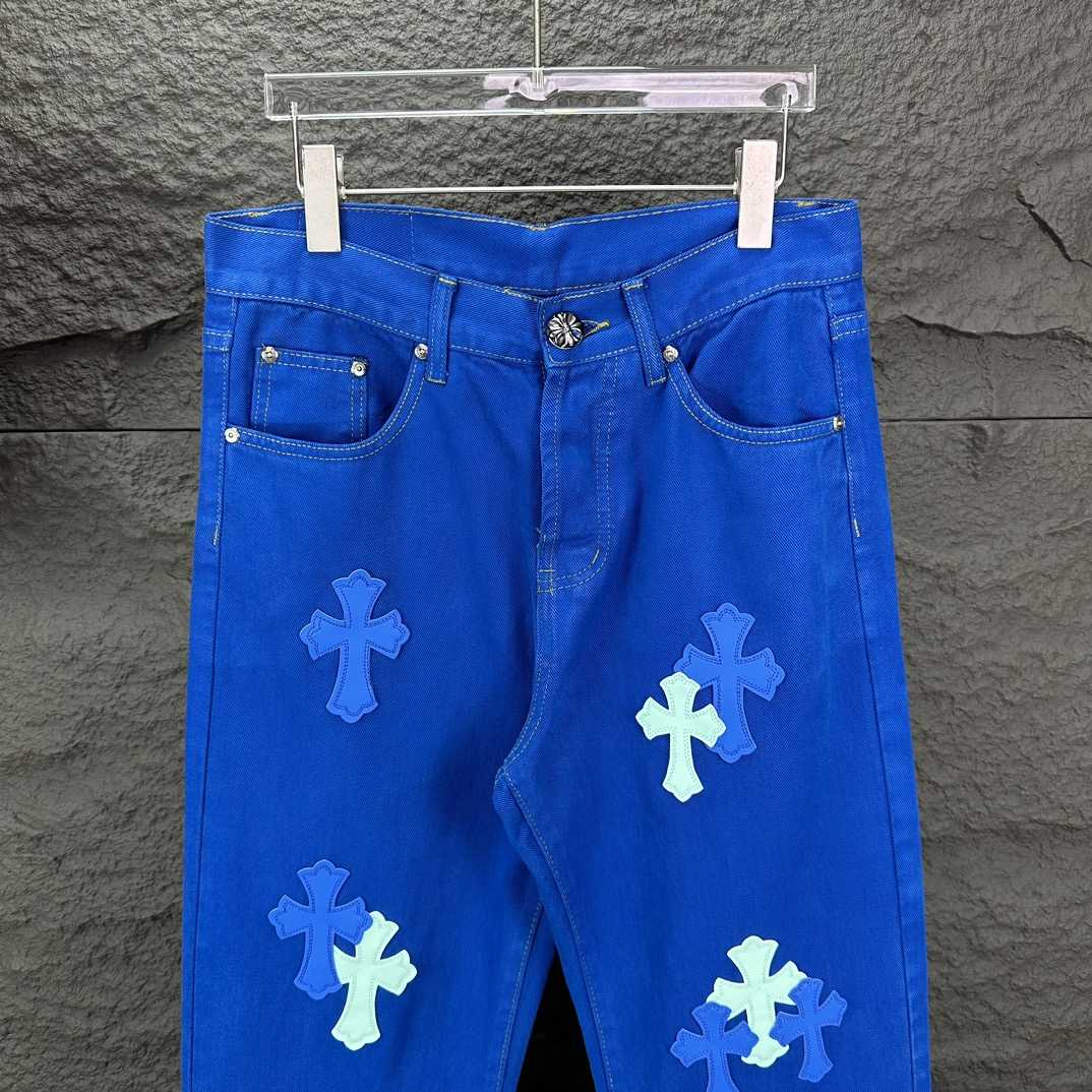 Chrome Hearts Straight Leg Jeans - FashionPlug