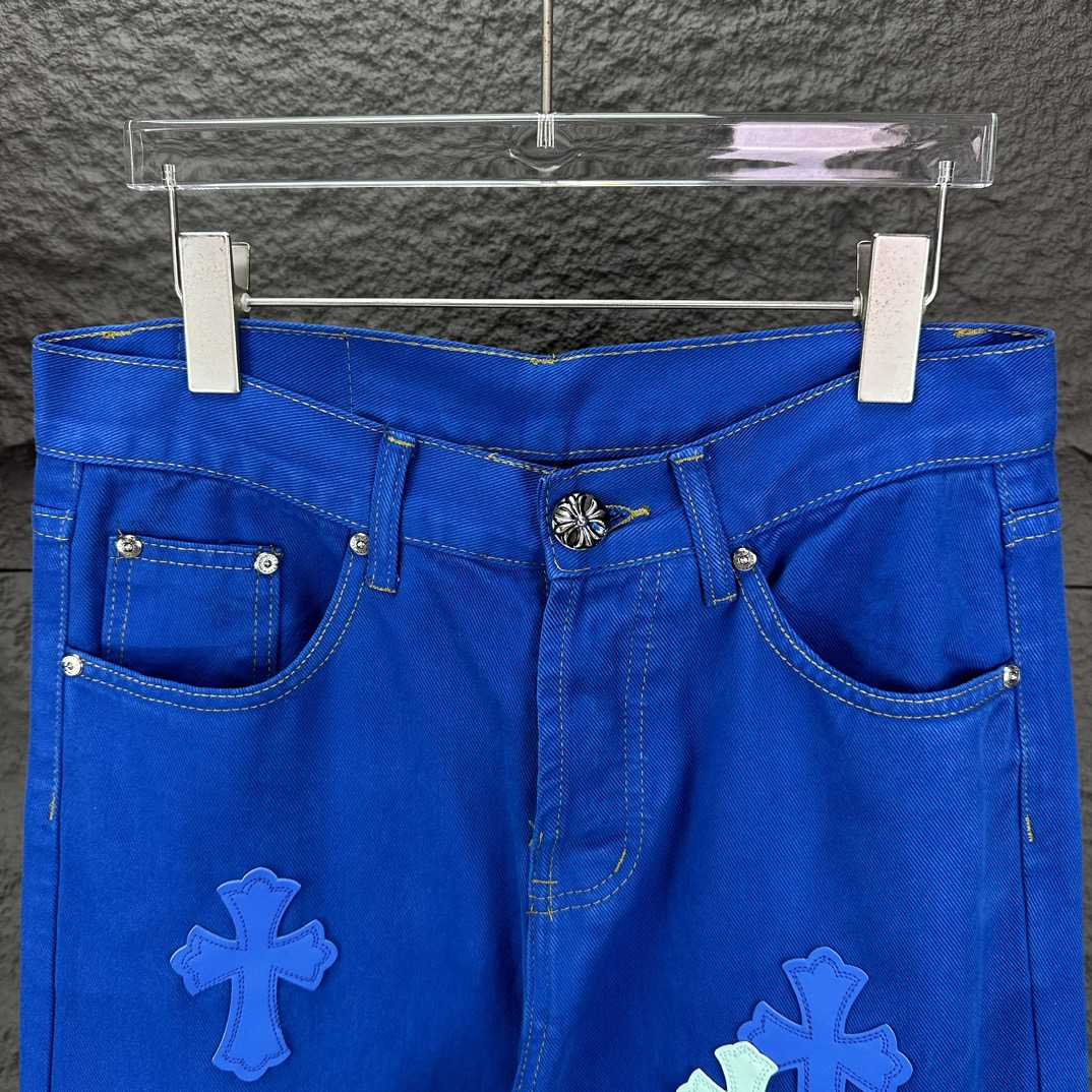 Chrome Hearts Straight Leg Jeans - FashionPlug