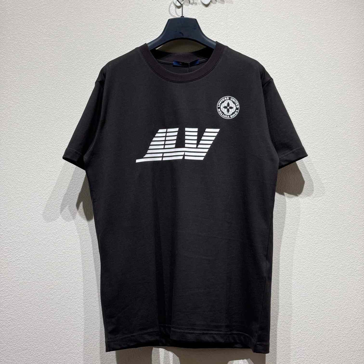Louis Vuitton Washed Printed Cotton T-Shirt   1AHCLD - FashionPlug