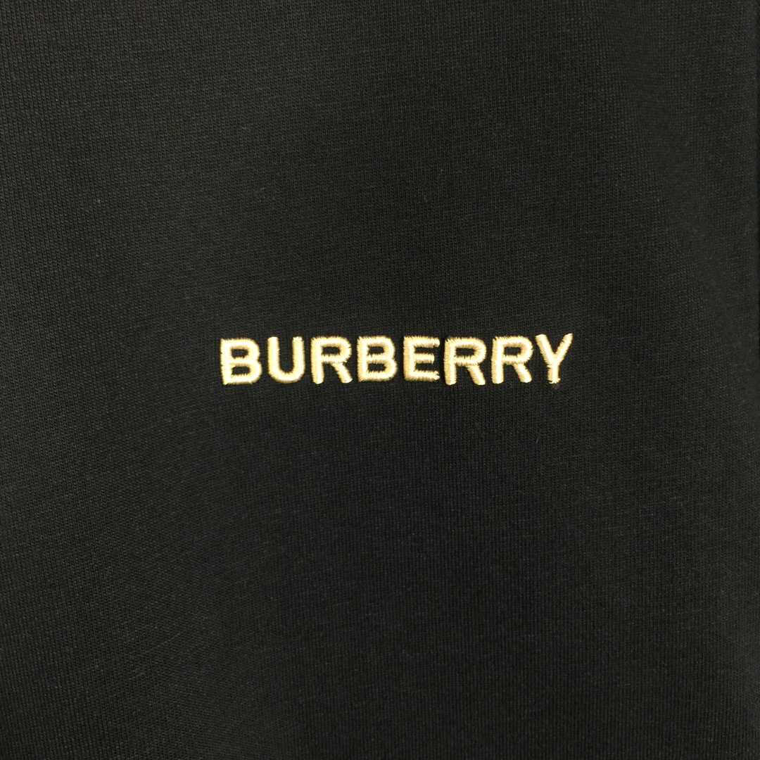 Burberry Check Cotton T-shirt - FashionPlug