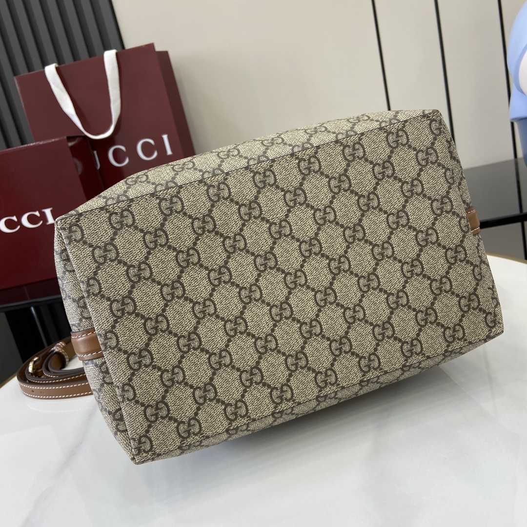 Gucci GG Emblem Small Shoulder Bag - FashionPlug