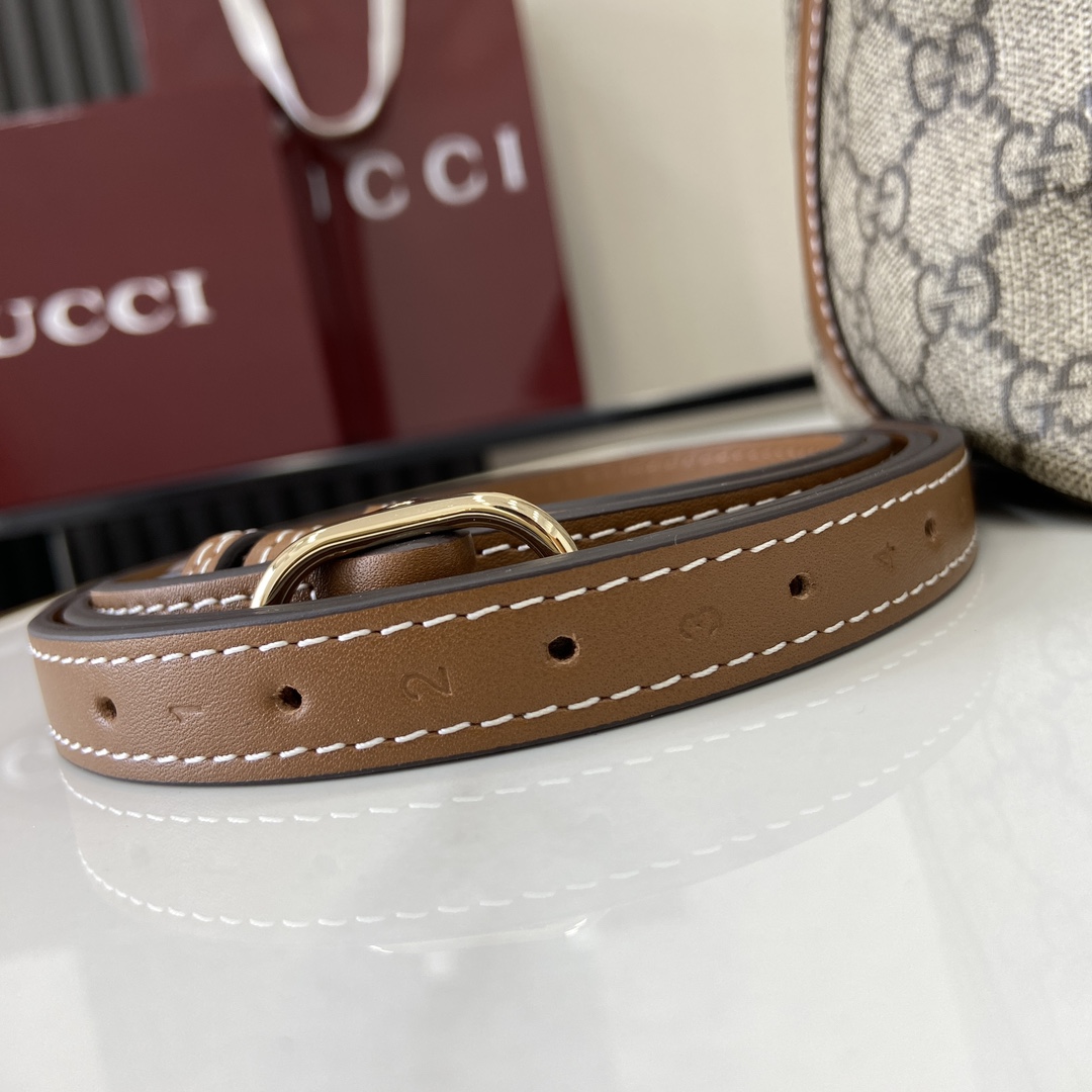 Gucci GG Emblem Small Shoulder Bag - FashionPlug